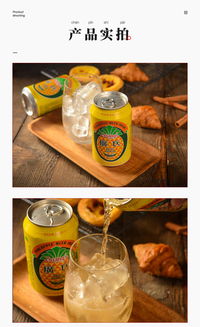 廣氏菠蘿啤酒風味飲料 無酒精即飲佳品，整箱批發更劃算